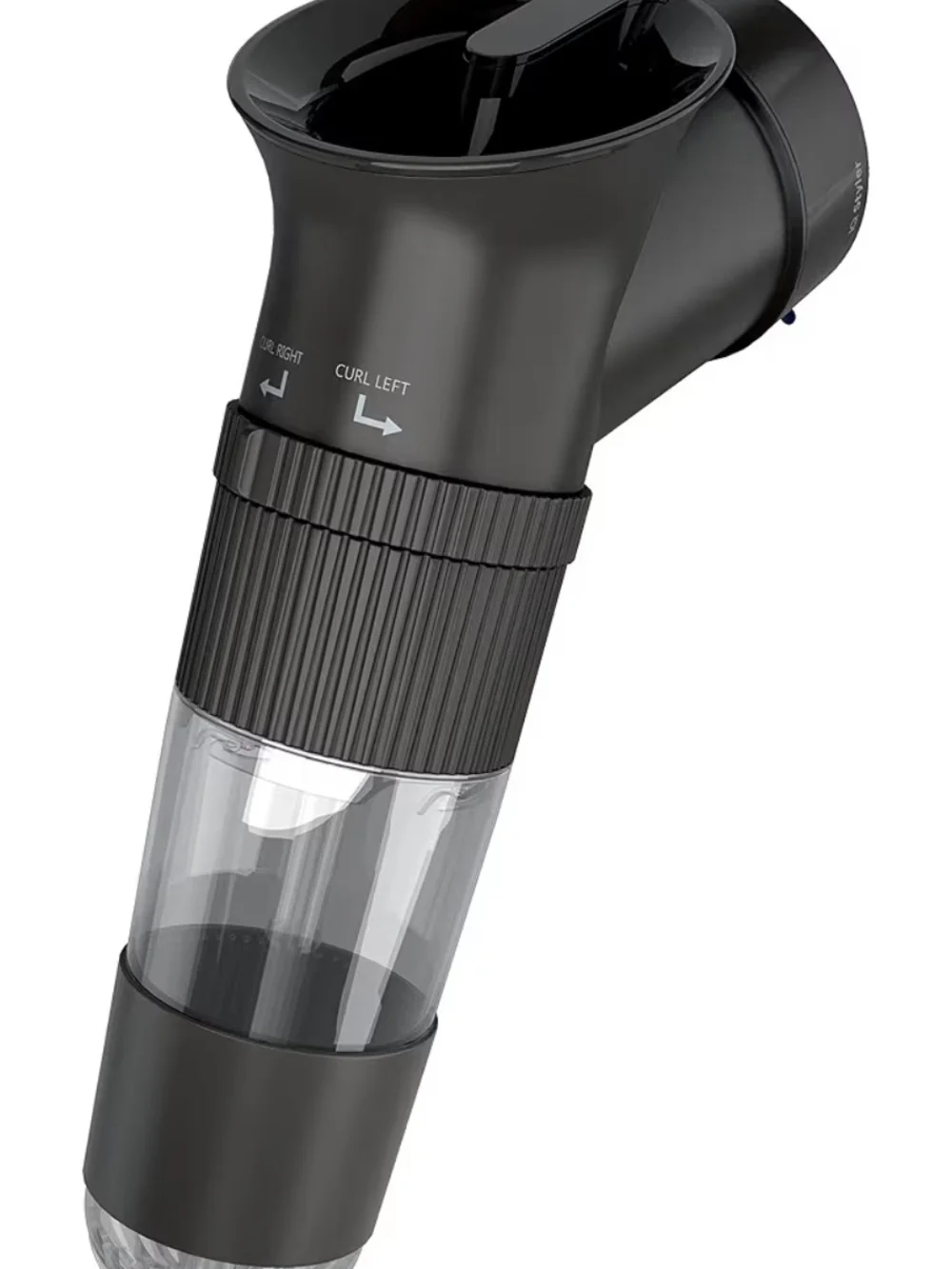 IQ AirWave Touchless Waver Hair Styling Tool - Black